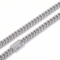Catena Cuban Link con Moissanite