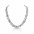 Collana Cuban Link con Moissanite VVS - Argento S925