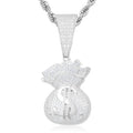Ciondollo Money moissanite vvs