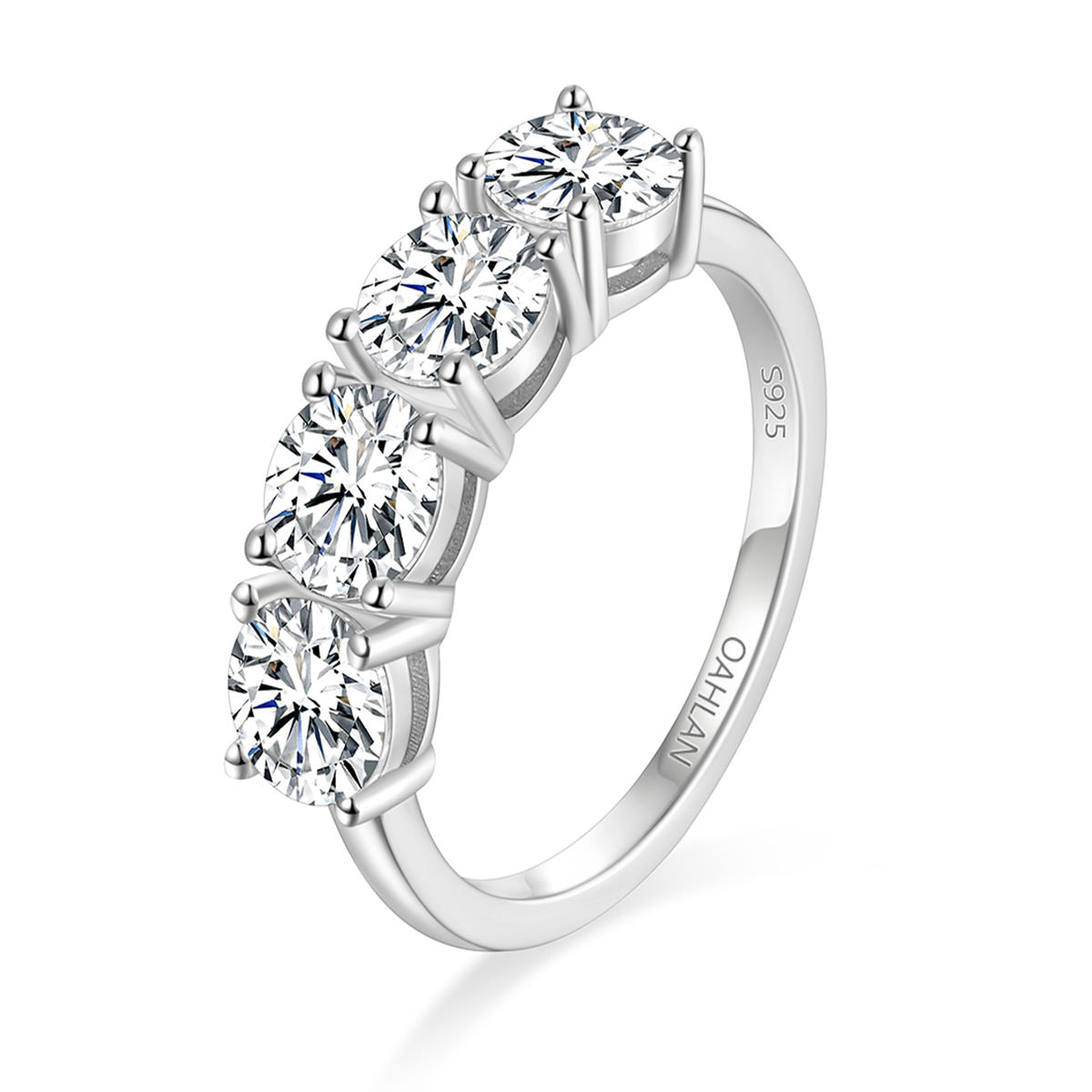 Anello Trilogy Moissanite OAHLAN