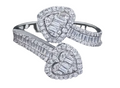 Anello Cuore con Moissanite