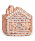 Anello Trap House con Moissanite - Oro Rosa, Argento, Oro Giallo