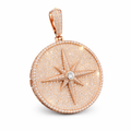 Pendente Bussola con Moissanite - Super Offerta