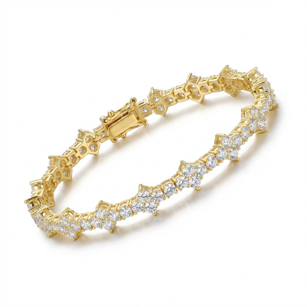Bracciale Tennis con Moissanite